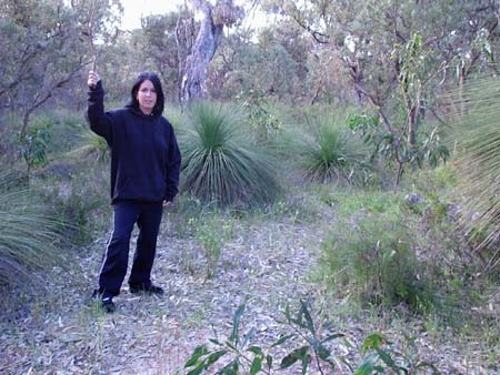 steph in the bush