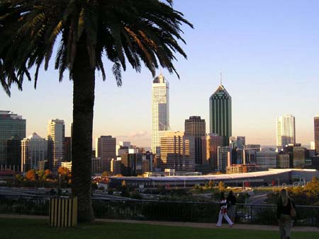 Perh city from kings park