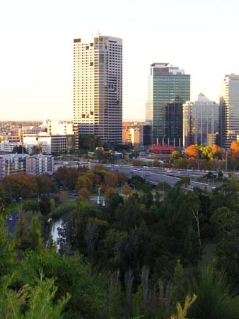 nice city panorama