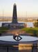 war memorial and eternal flame